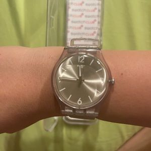 Rubber Band Swatch Watch